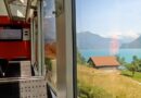 Brünig Railway Line Interlaken Lucerne Golden Pass train