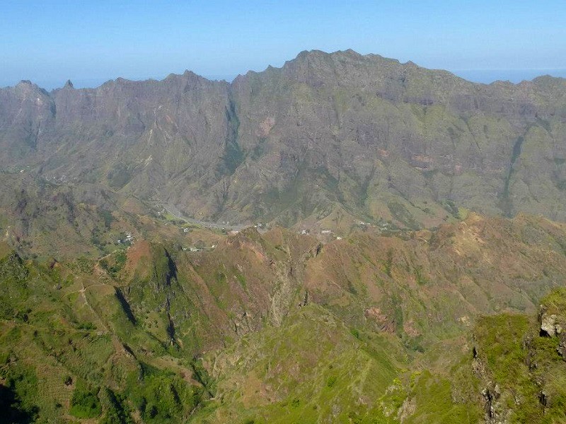 Santo Antão island mountains