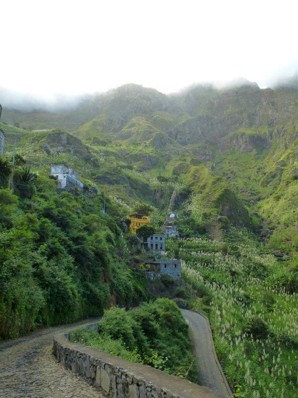 Paúl Valley Cape Verde island