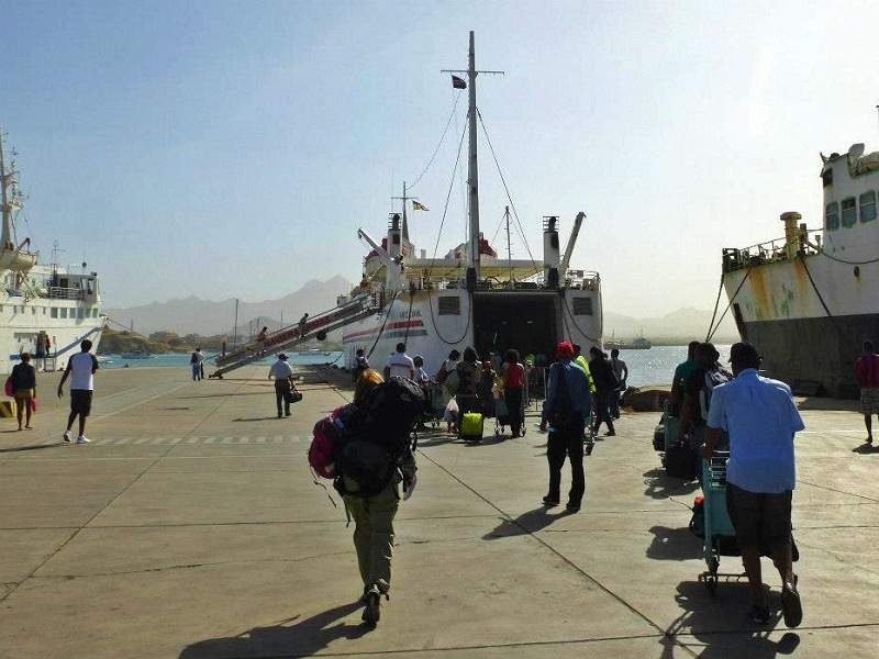 mar d'canal ship ferry cape verde santo antao