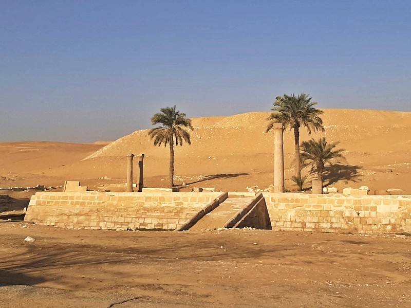 saqqara necropolis unas valley temple