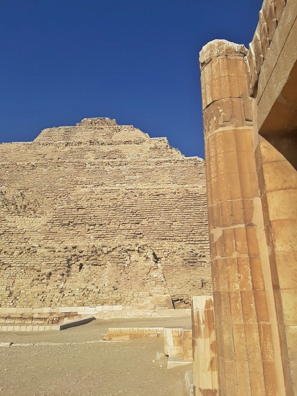 funerary complex pyramid djoser saqqara