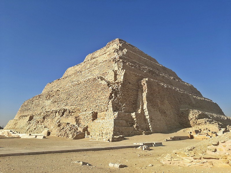 step pyramid djoser saqqara necropolis egypt