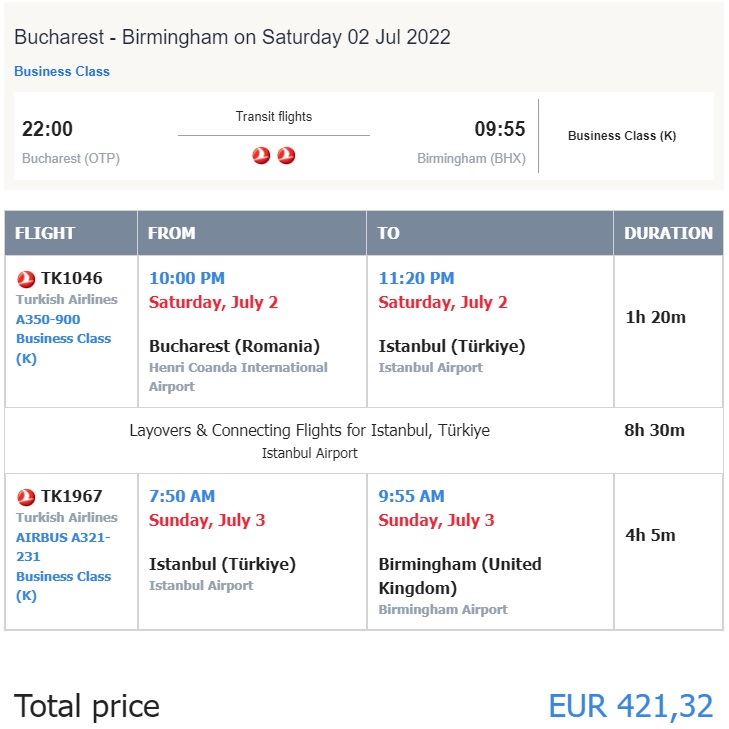 turkish airlines birmingham rebooking