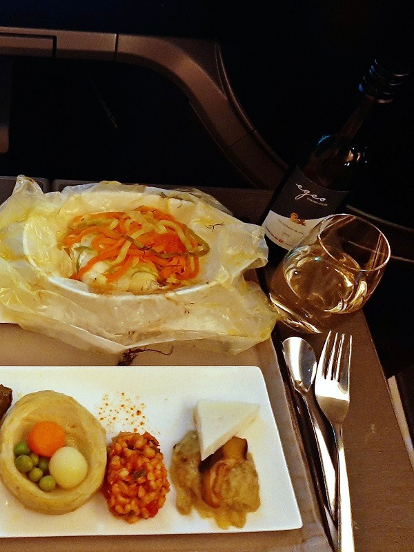 fish vegetables dish turkish airlines
