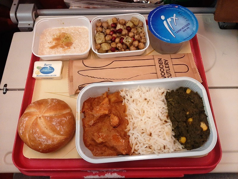 air india economy class meal