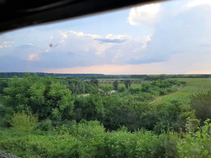 romania wallachia train view