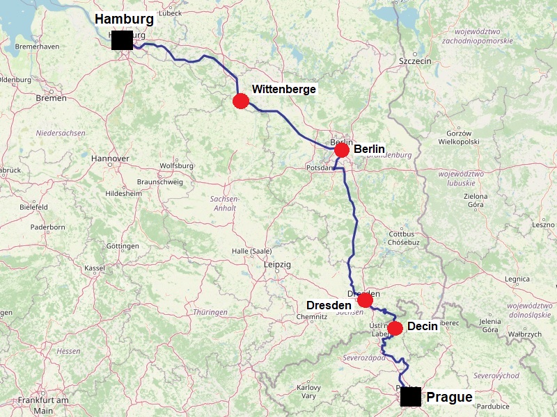 route map