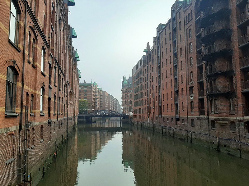 Speicherstadt warehouses old port of Hamburg