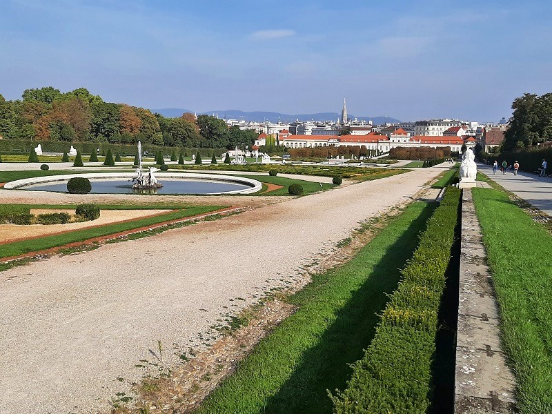 Belvedere Palace Vienna Austria