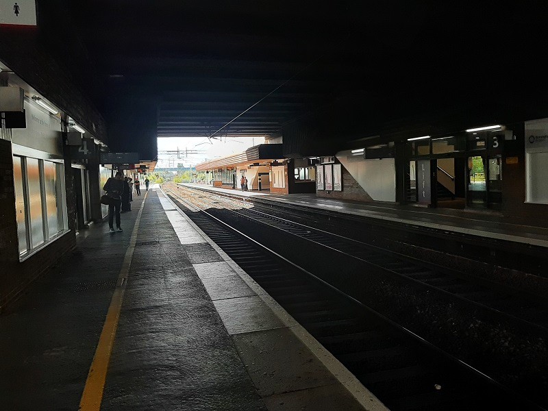 birmingham international railway station platform