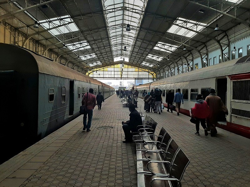 cairo ramses station trains egypt