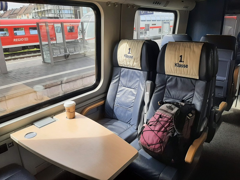 cheb nuremberg first class train