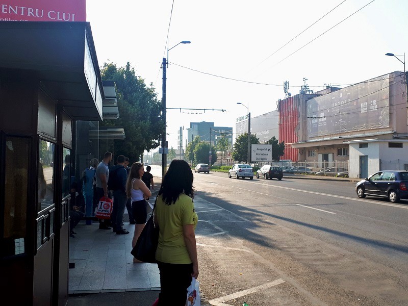 airport bus stop cluj-napoca