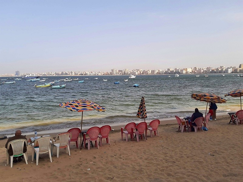 alexandria beach egypt