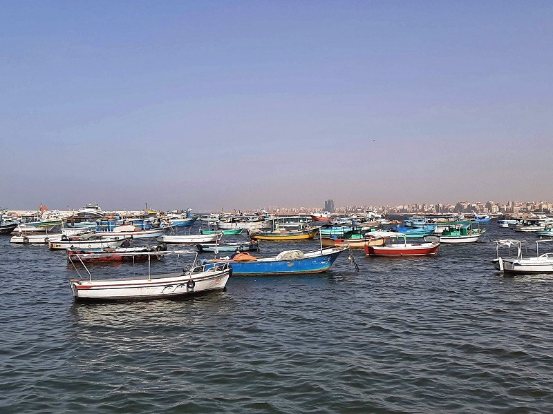 fishing boats anchor bay