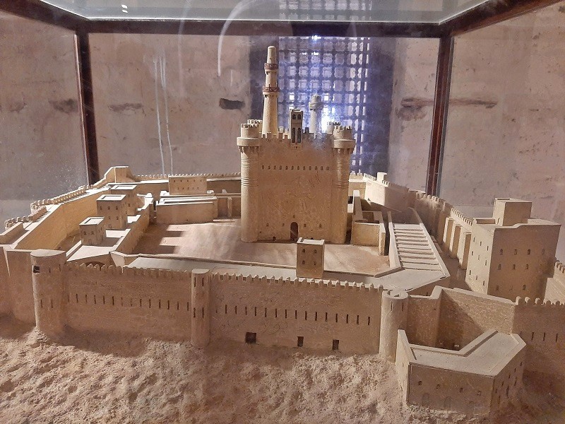 maquette citadel qaitbay