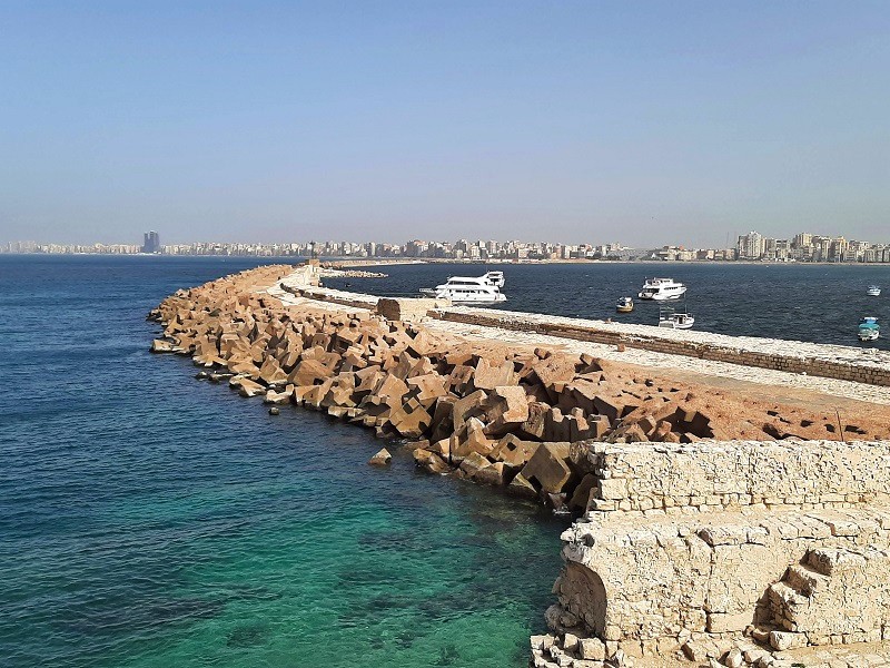 pharos alexandria qaitbay fortress