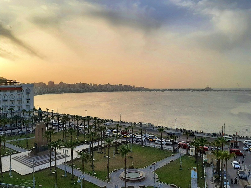 alexandria sunset