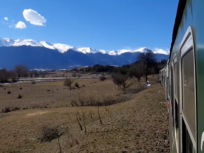 rhodopes narrow-gauge railway line bansko