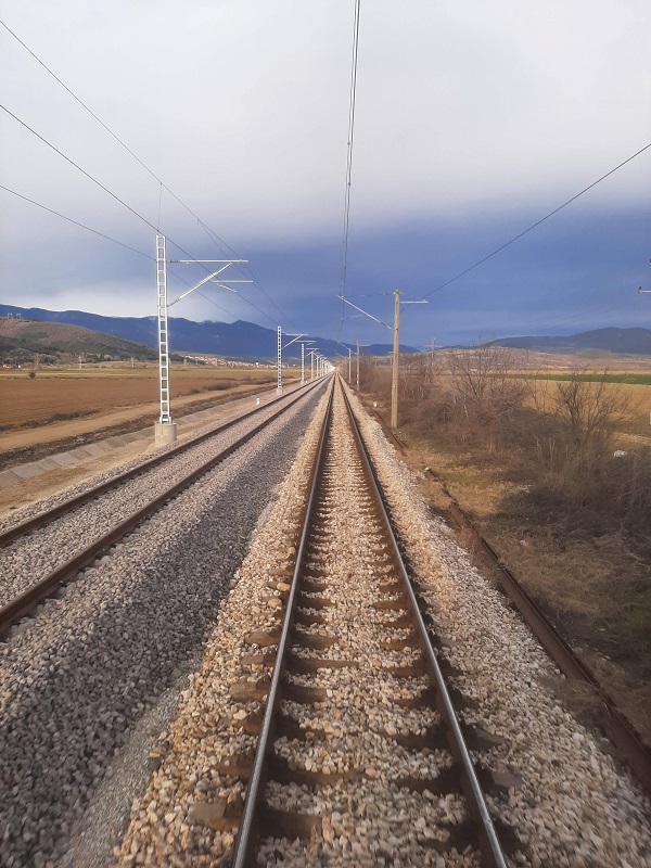 bulgaria railway line train travel