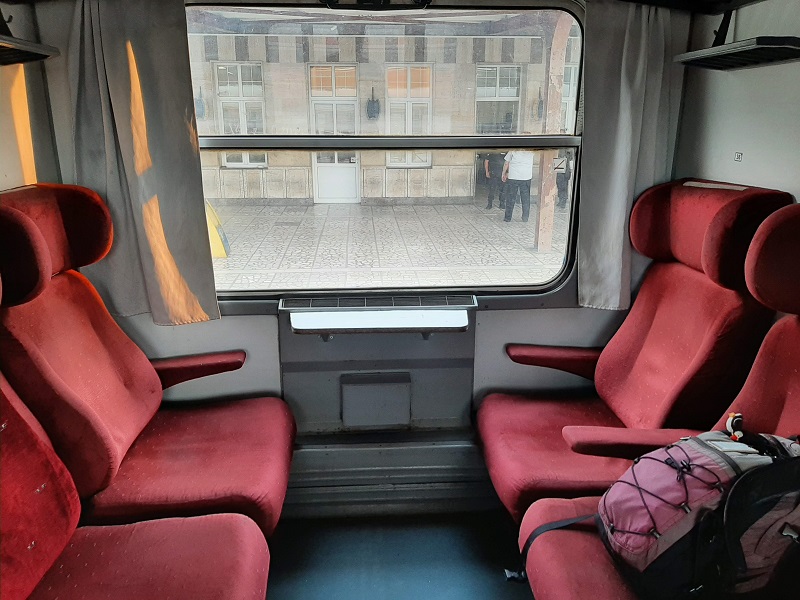 bulgaria fast train first class