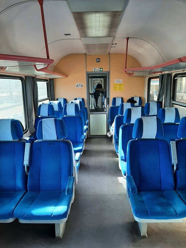 bulgaria train second class seating