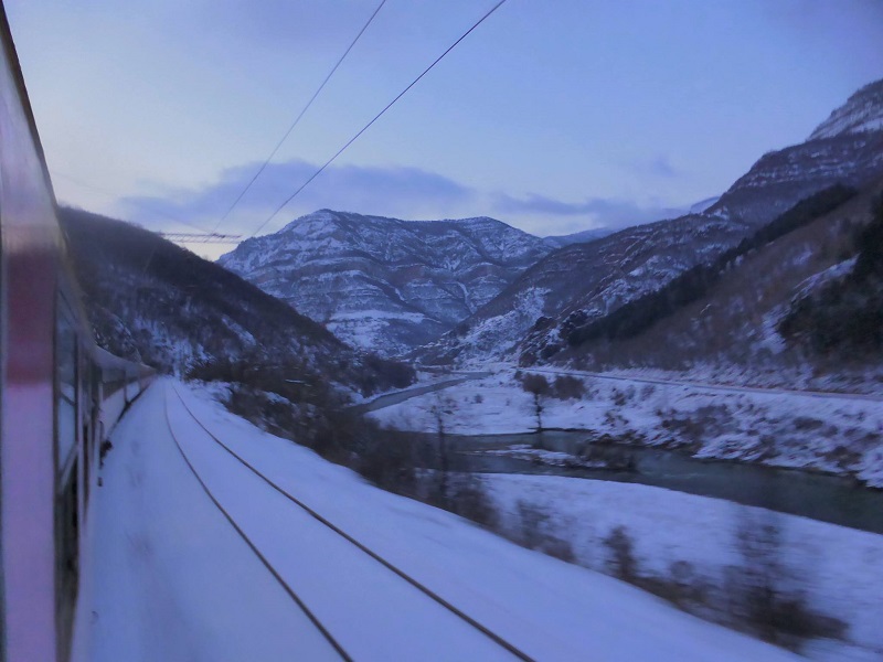 iskar gorge bulgaria train travel