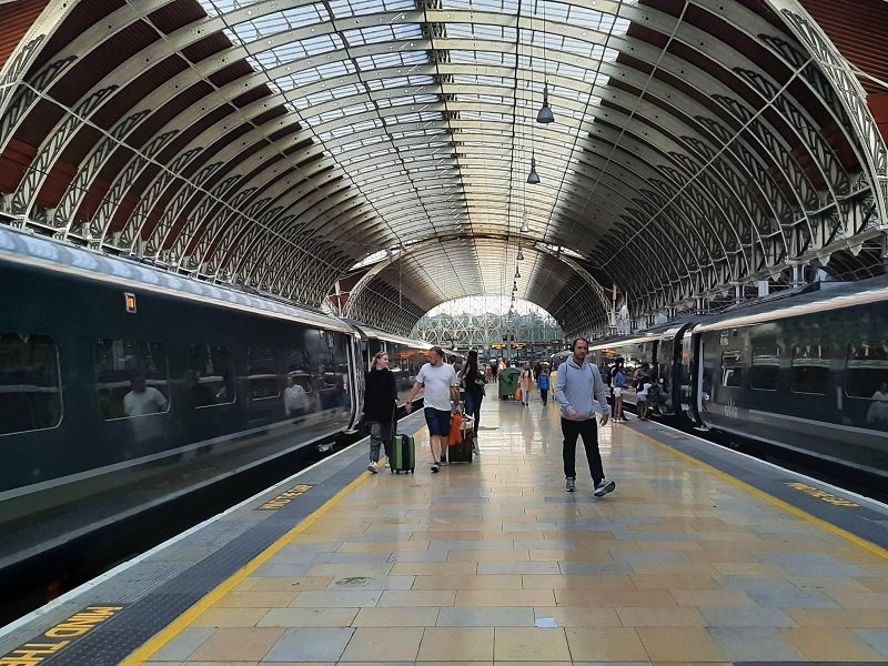 station platform