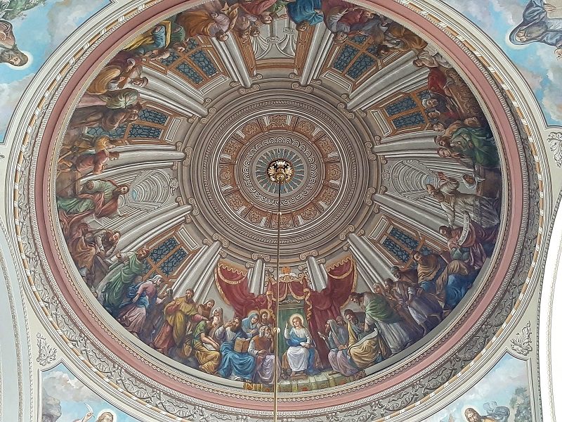 painted dome cathedral
