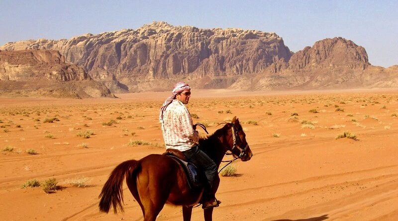 koen wadi rum desert horse riding jordan