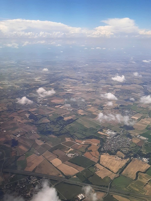 lombardy plane view