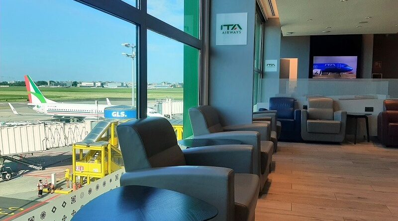 ita airways business lounge milan linate airport piazza della scala