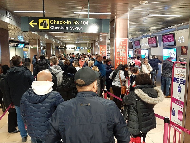 wizz air check-in otopeni airport