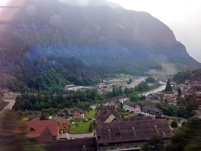 gotthard line lucerne bellinzona train