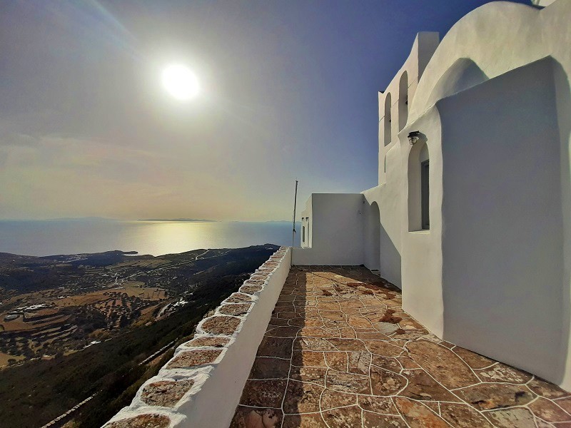 view paros church