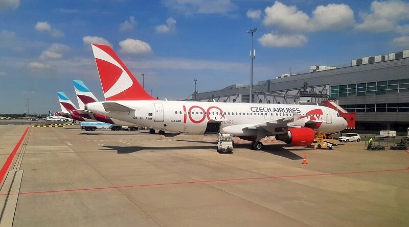 czech airlines CSA prague airport