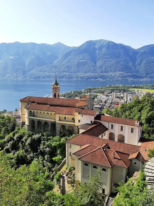 locarno sanctuary madonna del sasso view