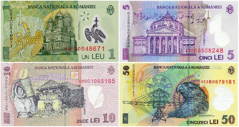 romanian banknotes