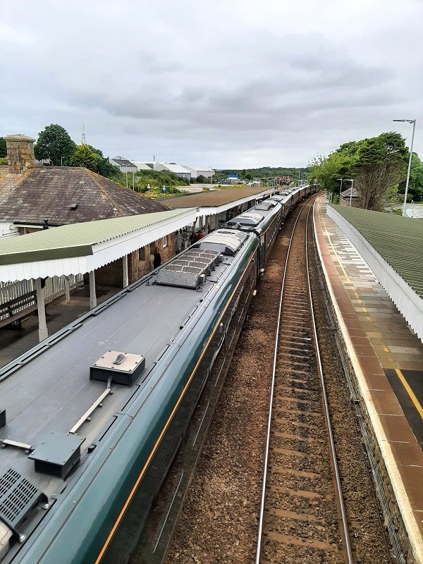 st erth station gwr great western railway train