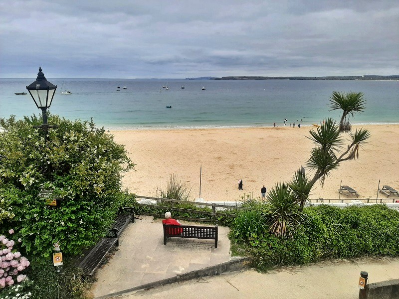 st ives railway station porthminster beach