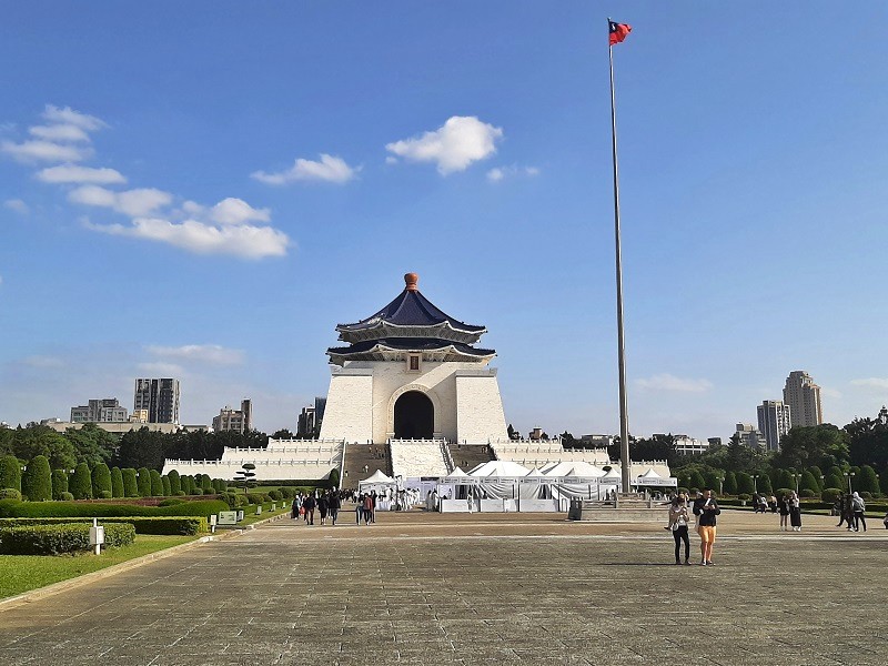 chang kai-check memorial hall taipei taiwan trip