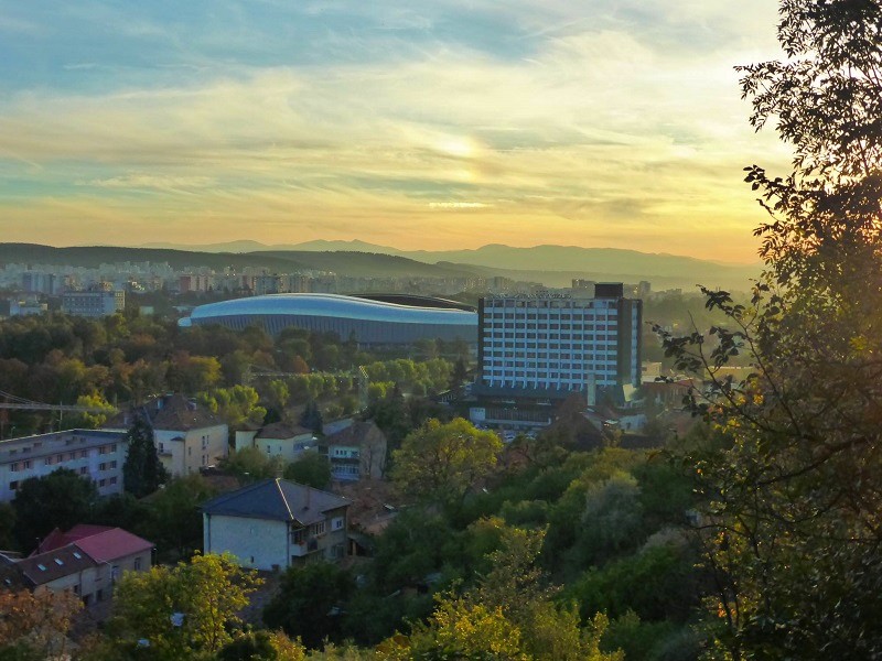 cluj-napoca sunset