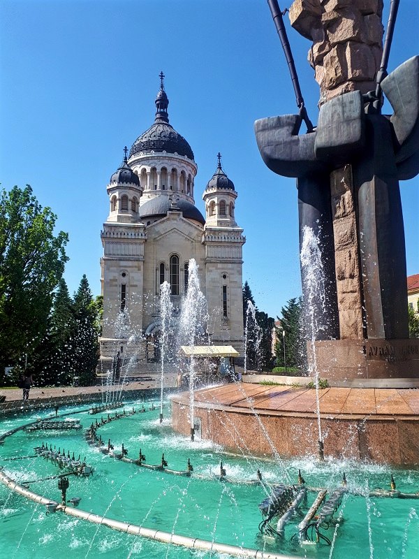 Piața Avram Iancu Romanian Orthodox Metropolitan Cathedral of the Dormition of the Mother of God Cluj