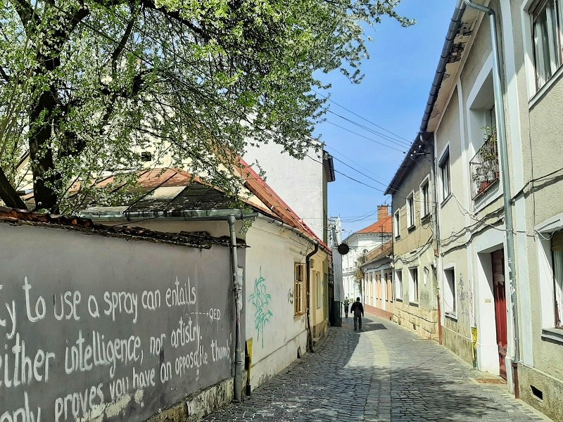 cluj-napoca old own street