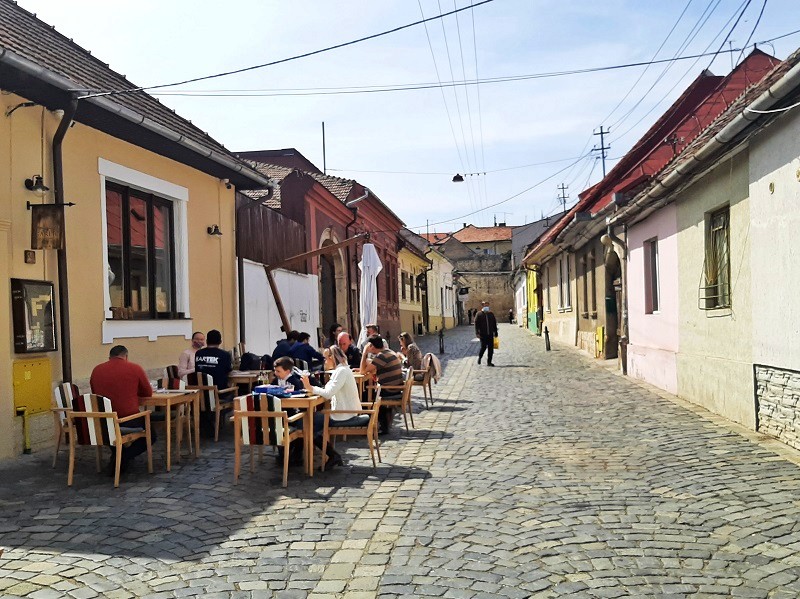 old town street Cluj-napoca day trip