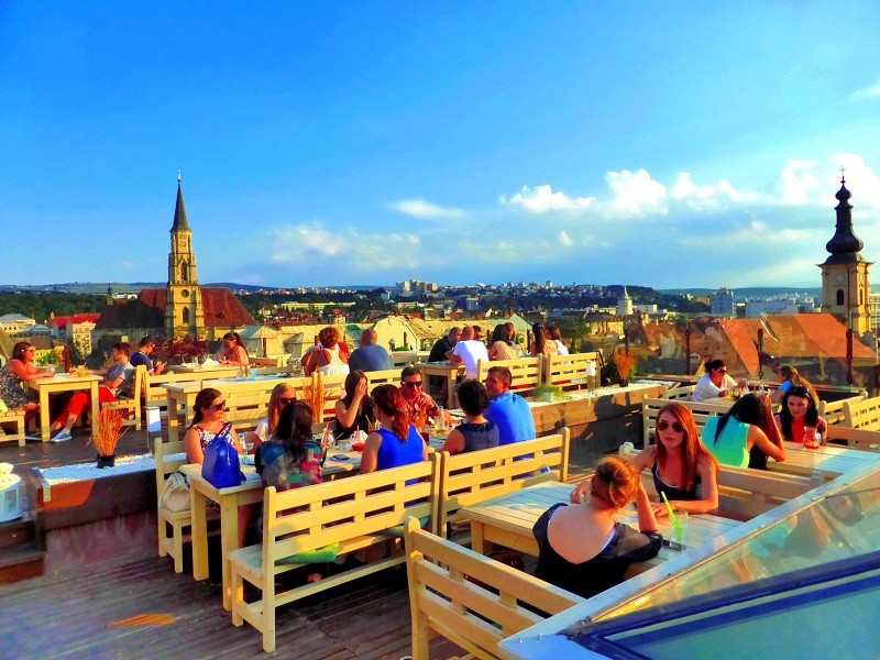 Klausenburger rooftop terrace