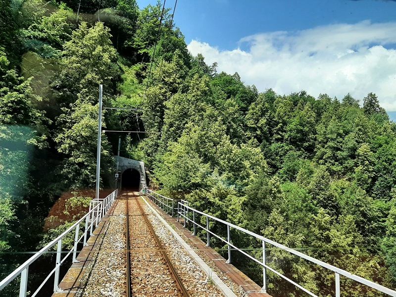 centovalli railway bridge tunnel