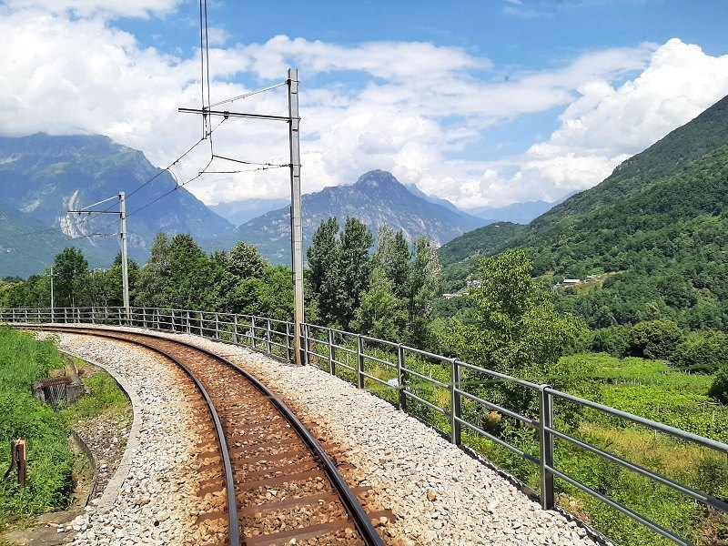 forward train view