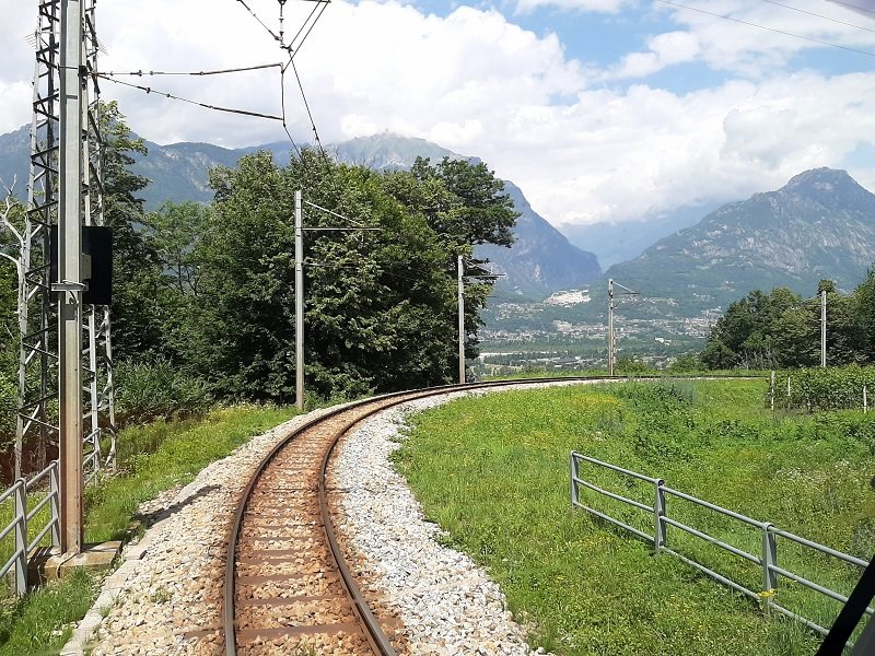 trontano domodossola train descent centovalli railway